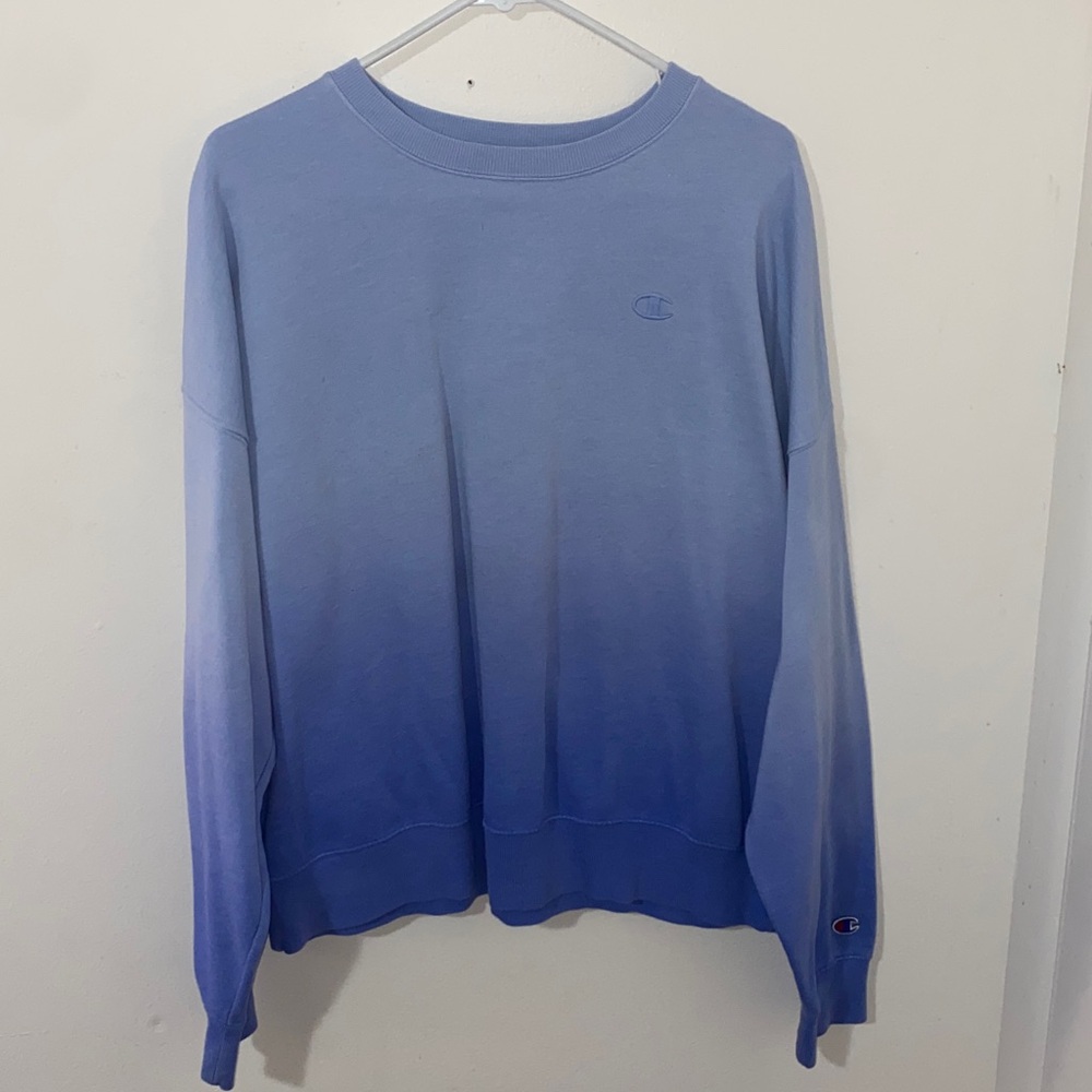 Champion Gradient Blue Sweatshirt